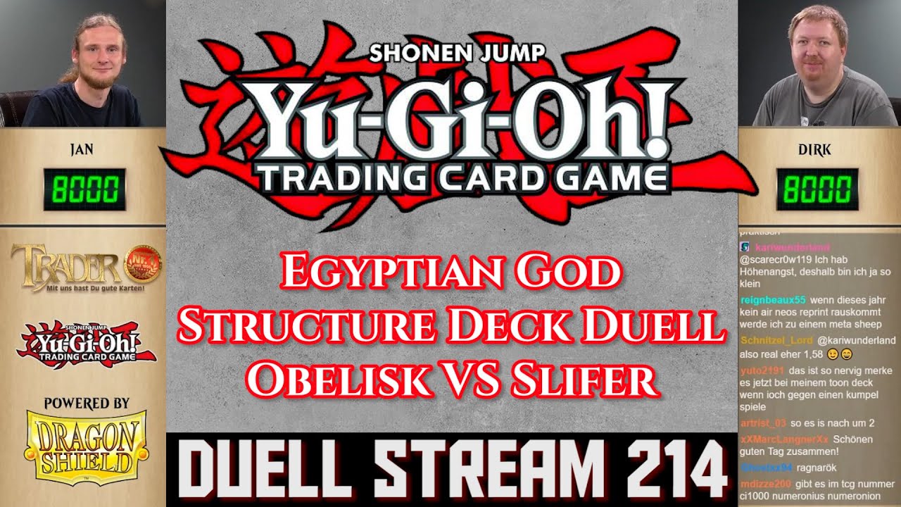 YuGiOh Egyptian God Structure Decks Duell | YGO deutsch | Obelisk VS Slifer | Yu-Gi-Oh! TCG Duel