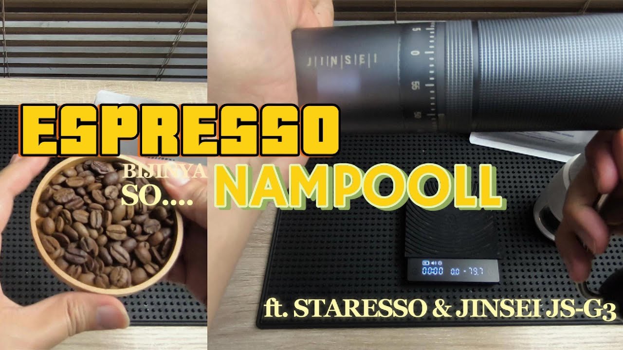 JINSEI JS-G3 vs Biji Premium: Espresso Portable Kerinci Anaerobic di Staresso SP-200!