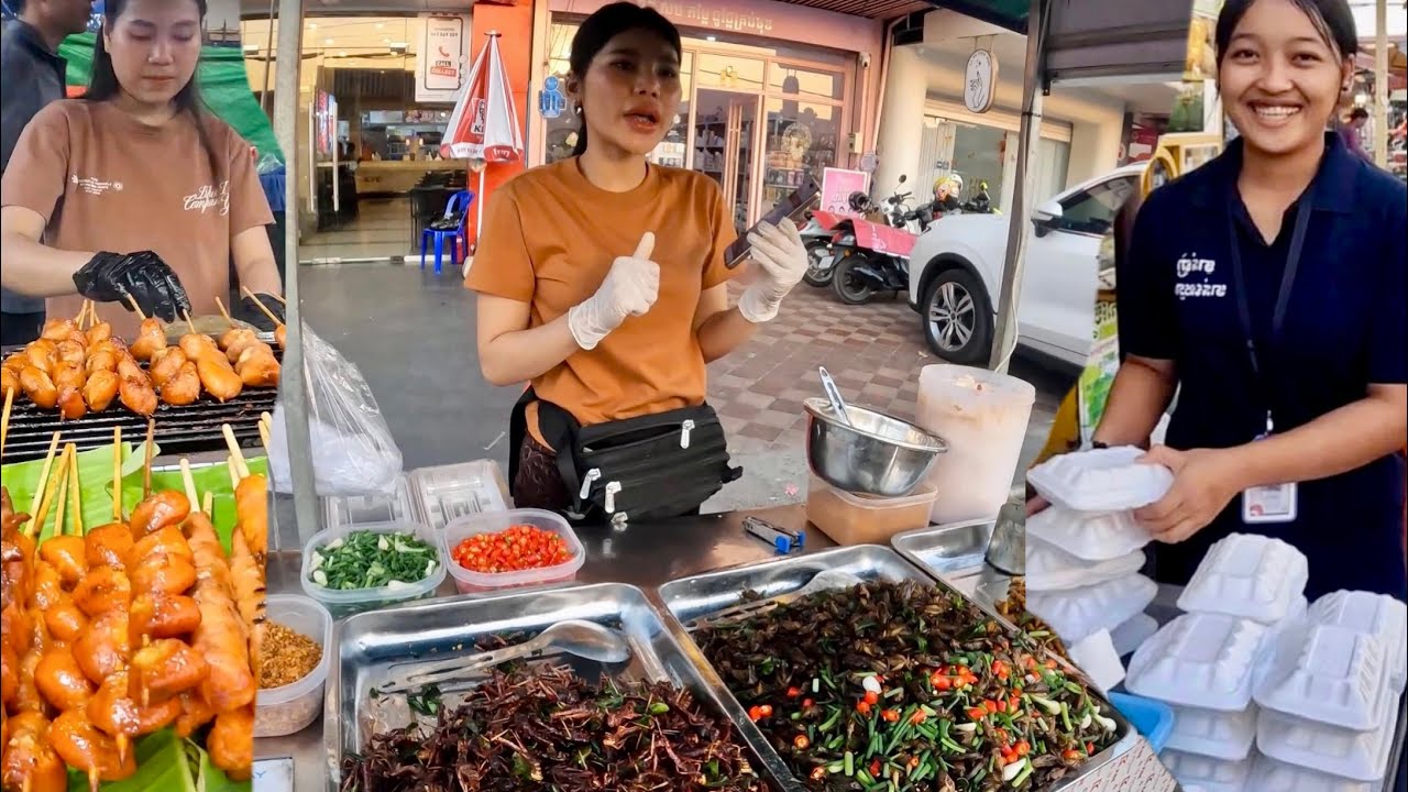 AWESOME! Cambodian STREET FOOD Tour! Chhouk Meas Vs Toul Tom Poung Market Compilation 2026