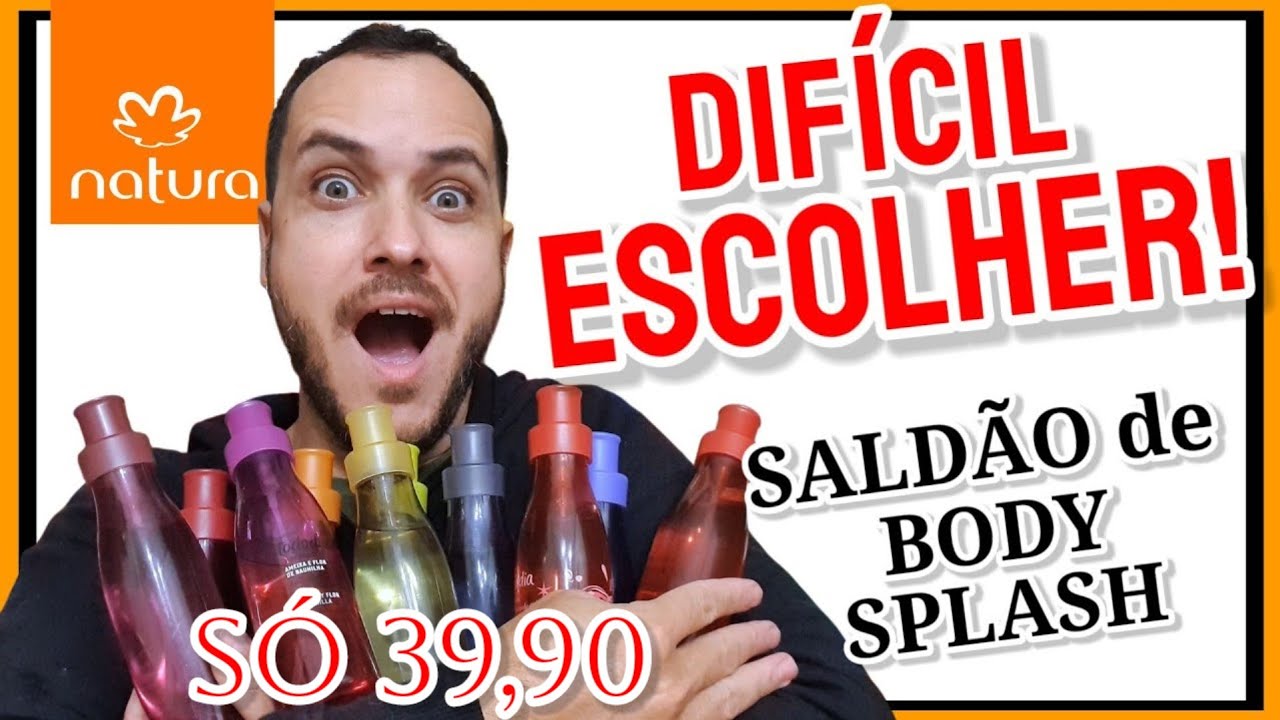Algu&eacute;m Pediu LIQUIDA&Ccedil;&Atilde;O DE BODY SPLASH? 😱😱😱🤩🤩🤩 TOP 10 Por 39,90