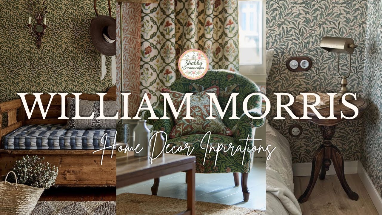 The Secret to Timeless Victorian Elegance: William Morris Style| Vintage Heritage Home Decor