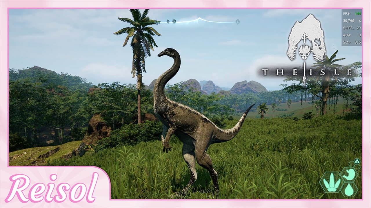 The fast life of a Gallimimus - Part 1 | The Isle Evrima, Update 6.5