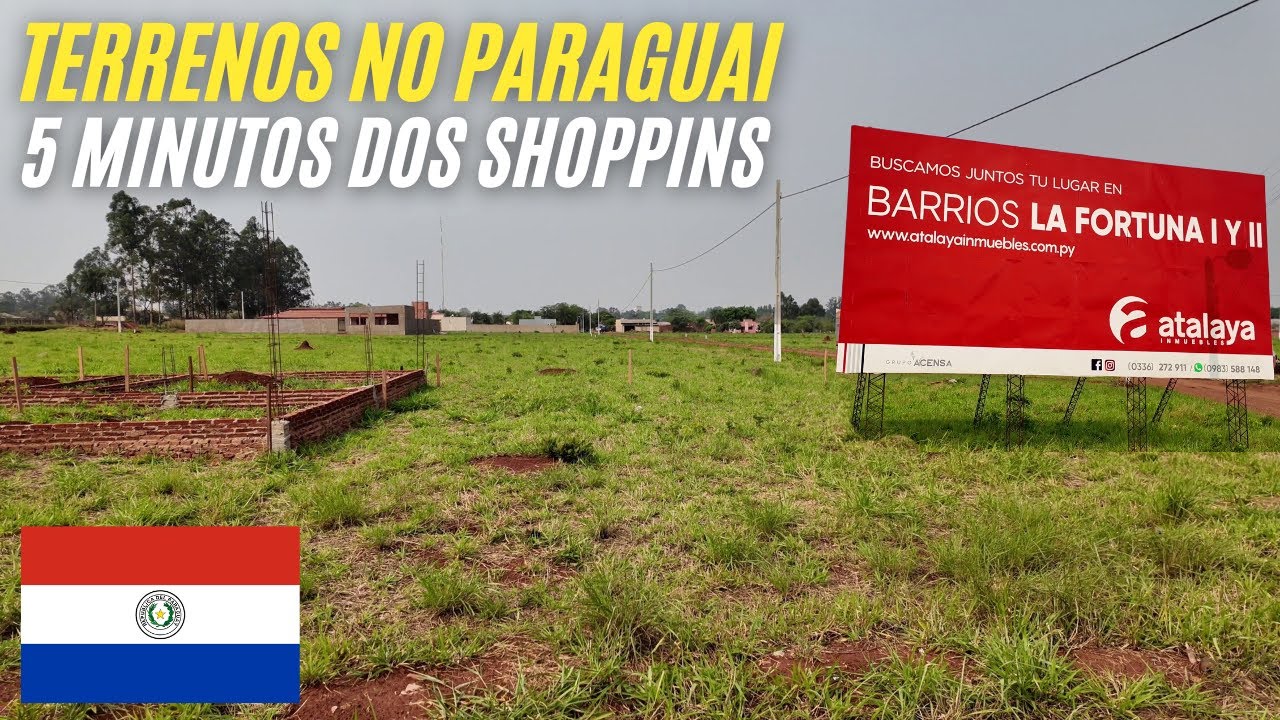 Comprar TERRENO no PARAGUAI próximo aos SHOPPINS de PEDRO JUAN CABALLERO