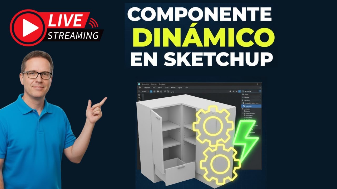 Creación de Componentes dinámicos SKETCHUP