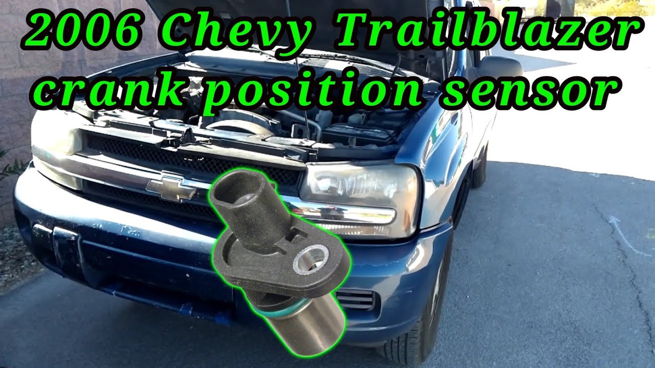 2006 Chevy Trailblazer 4.2 Cómo cambiar el crank position sensor
