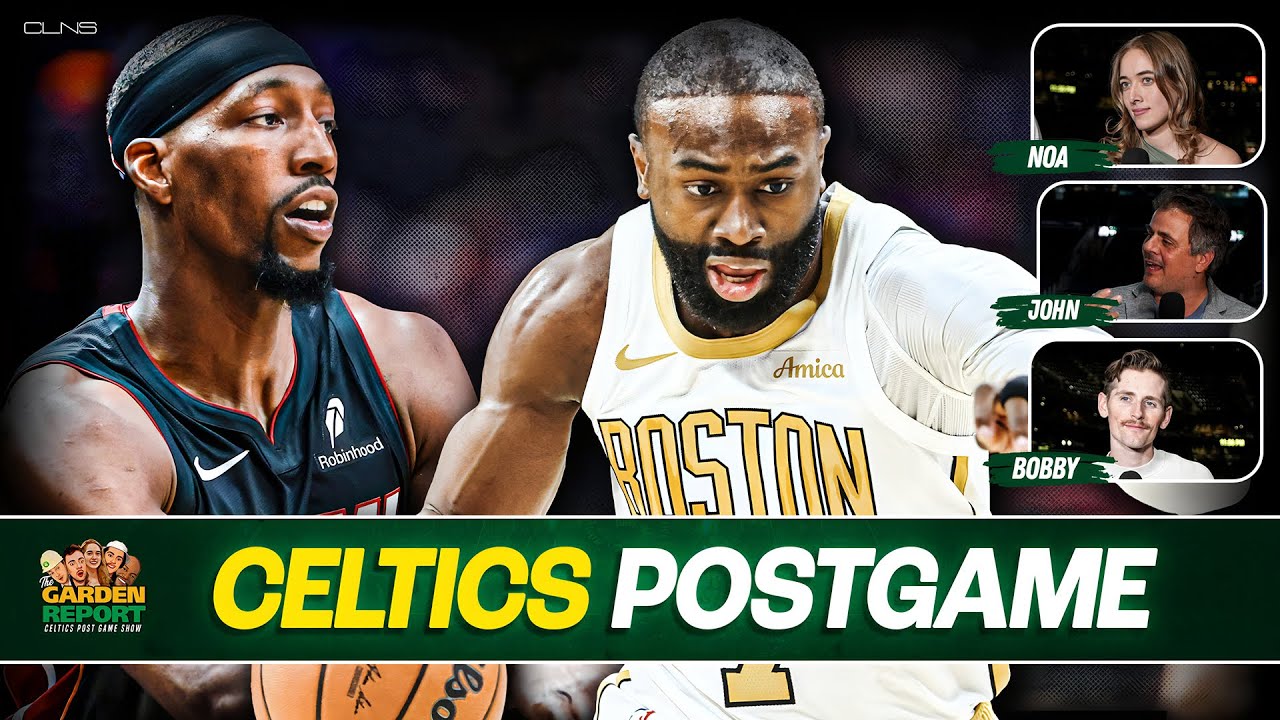 LIVE Garden Report: Celtics vs Heat Postgame Show on CLNS Media
