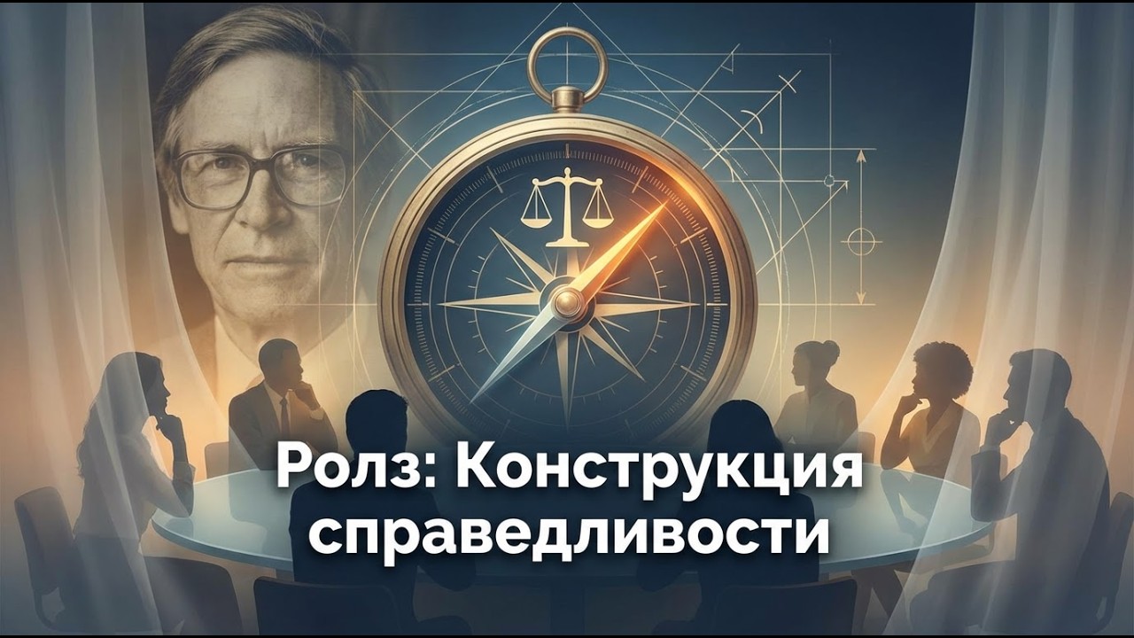 Ролз - (01) - Конструкция справедливости  | Теория справедливости (Курс Алексея Глухова)