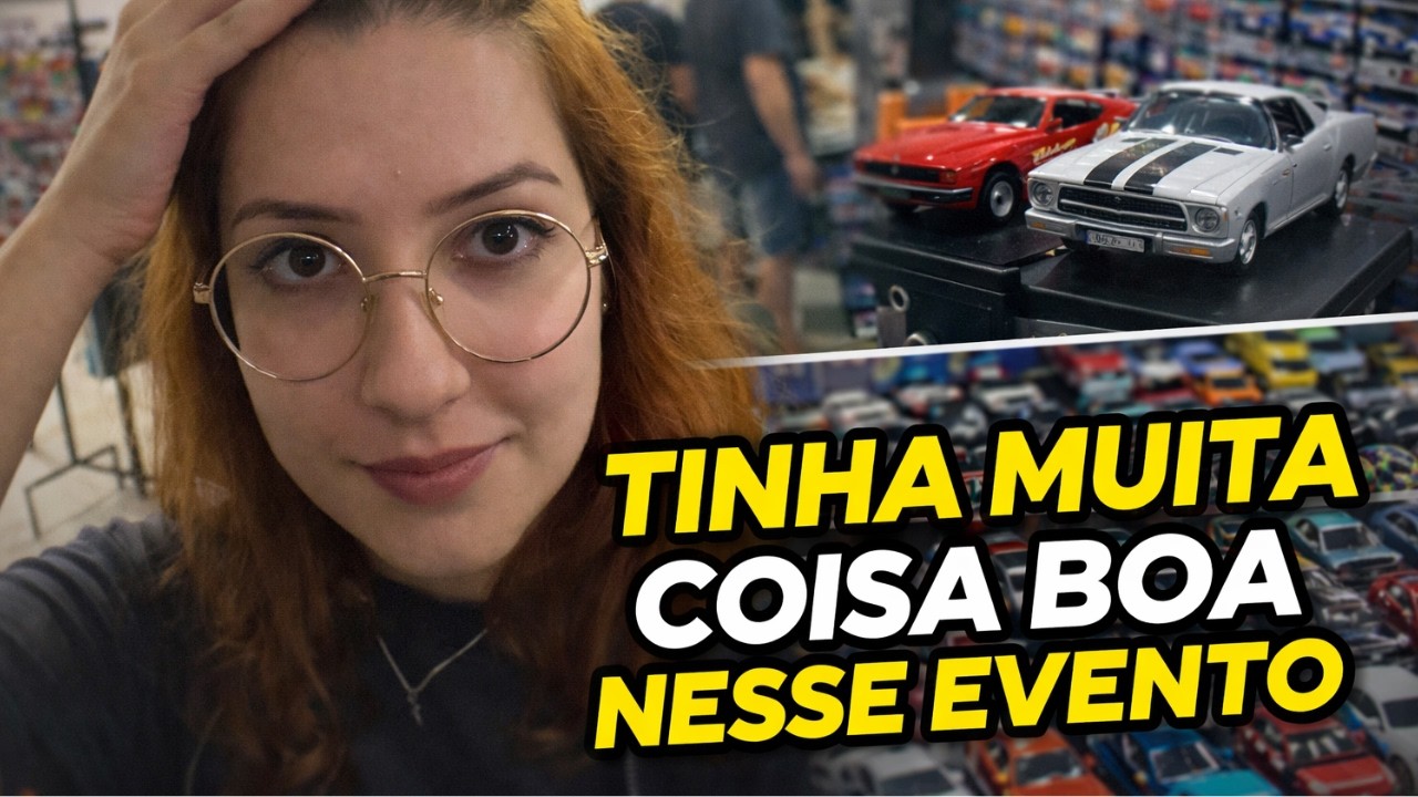 Fui no evento de miniaturas em Caxias RS