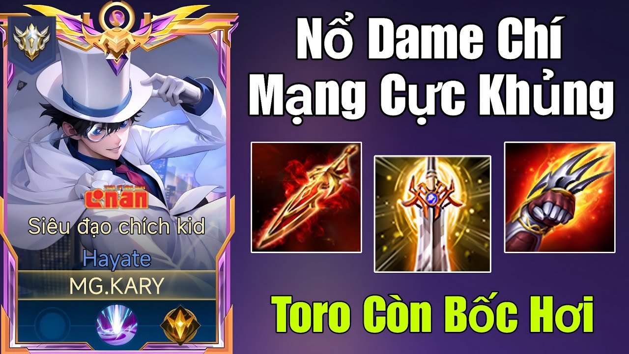 Si&ecirc;u Phẩm Hayate Bắn Nổ Dame Ch&iacute; Mạng Cực Khủng Với Build Đồ 