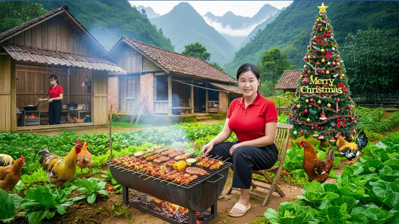 I Spent 2412 Days Harvesting of Fruits and Vegetables and Livestock Care Beautiful Countryside Life