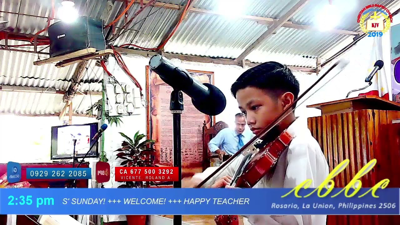 LORD I NEED YOU VIOLIN COVER | CBBC Rosario La Union