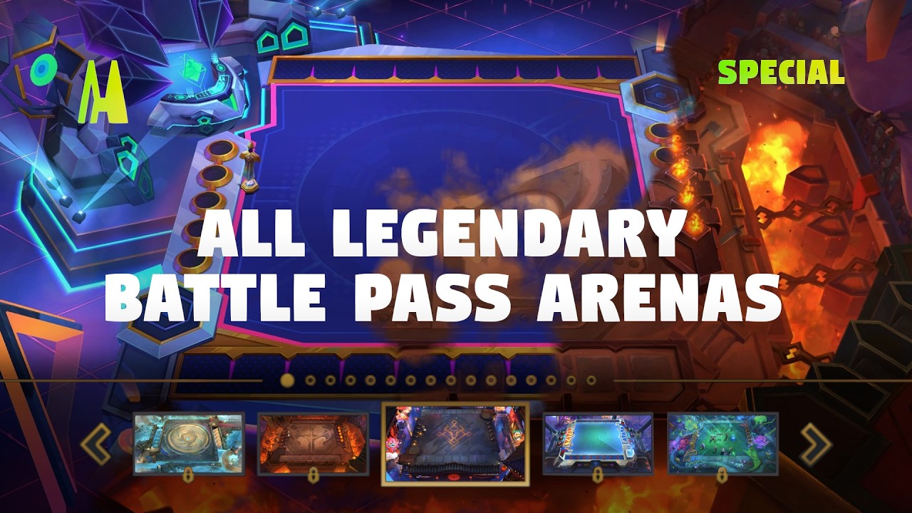 ALL LEGENDARY ARENAS | TFT SET 13