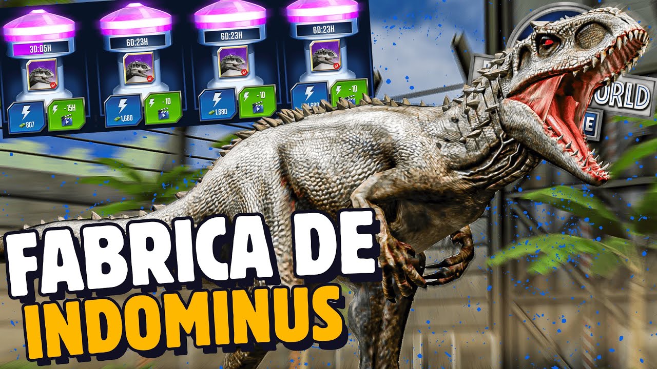 COMPREI MAIS INDOMINUS E NOVO EVENTO INSANO DEMAIS!!! . Jurassic World