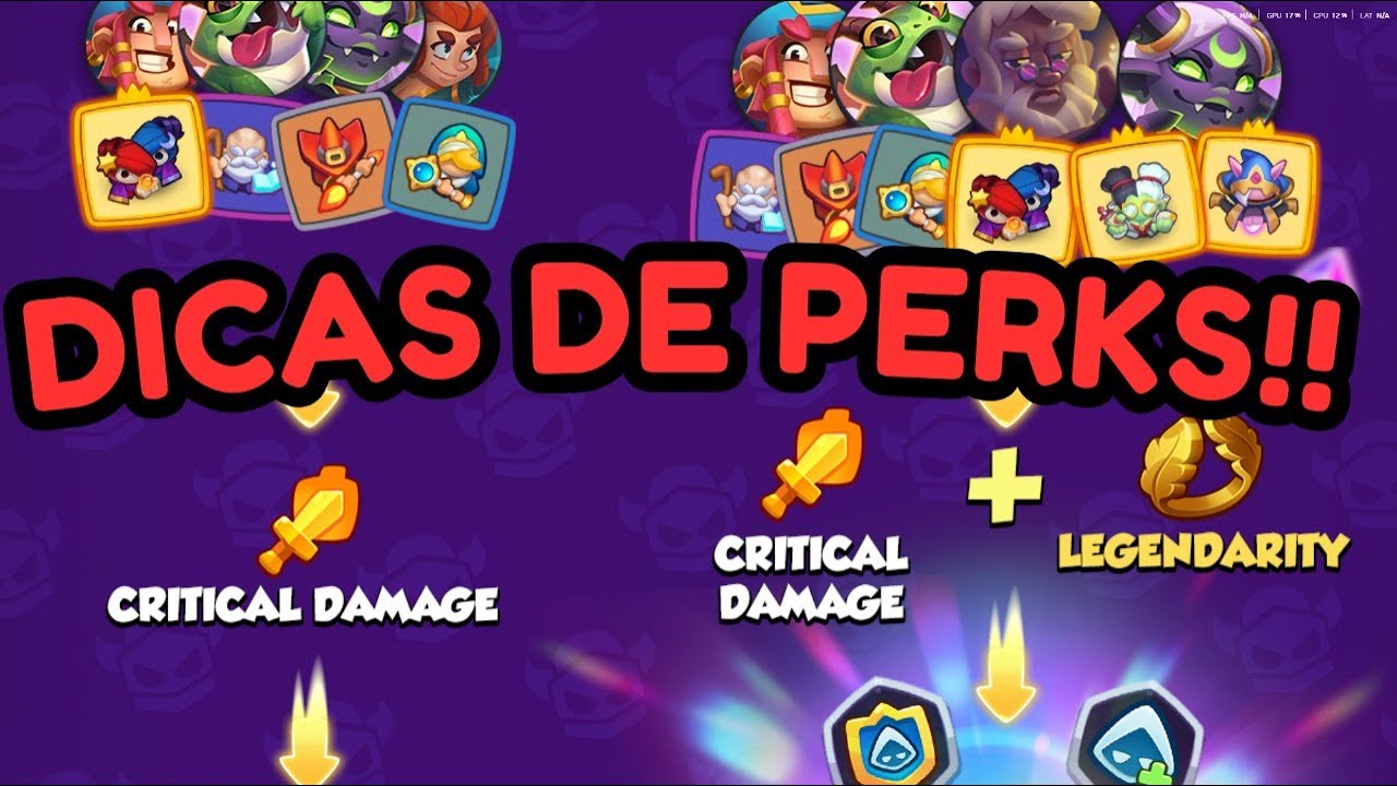 RUSH ROYALE - ATUALIZA&Ccedil;&Atilde;O E DICAS DE PERKS E FEITI&Ccedil;OS!!