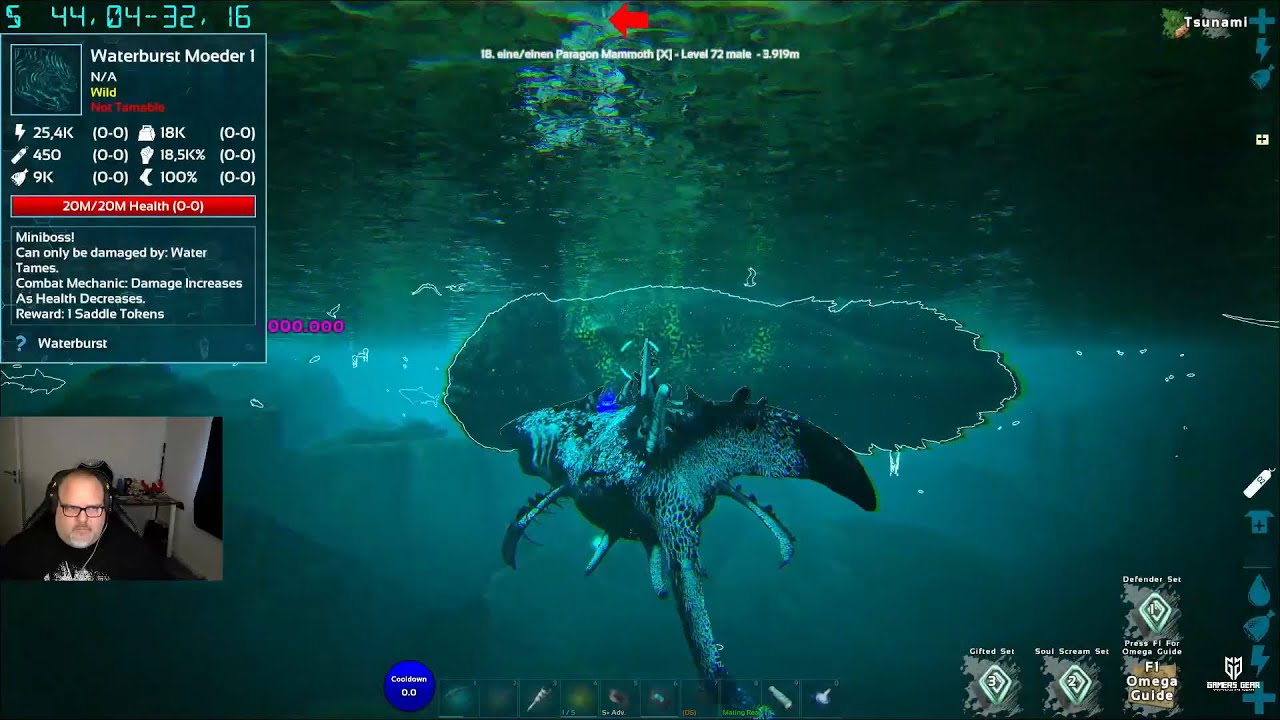 Diesmal ging es dem Moeder an dem Kragen ARK Omega Tag 15 Teil 3
