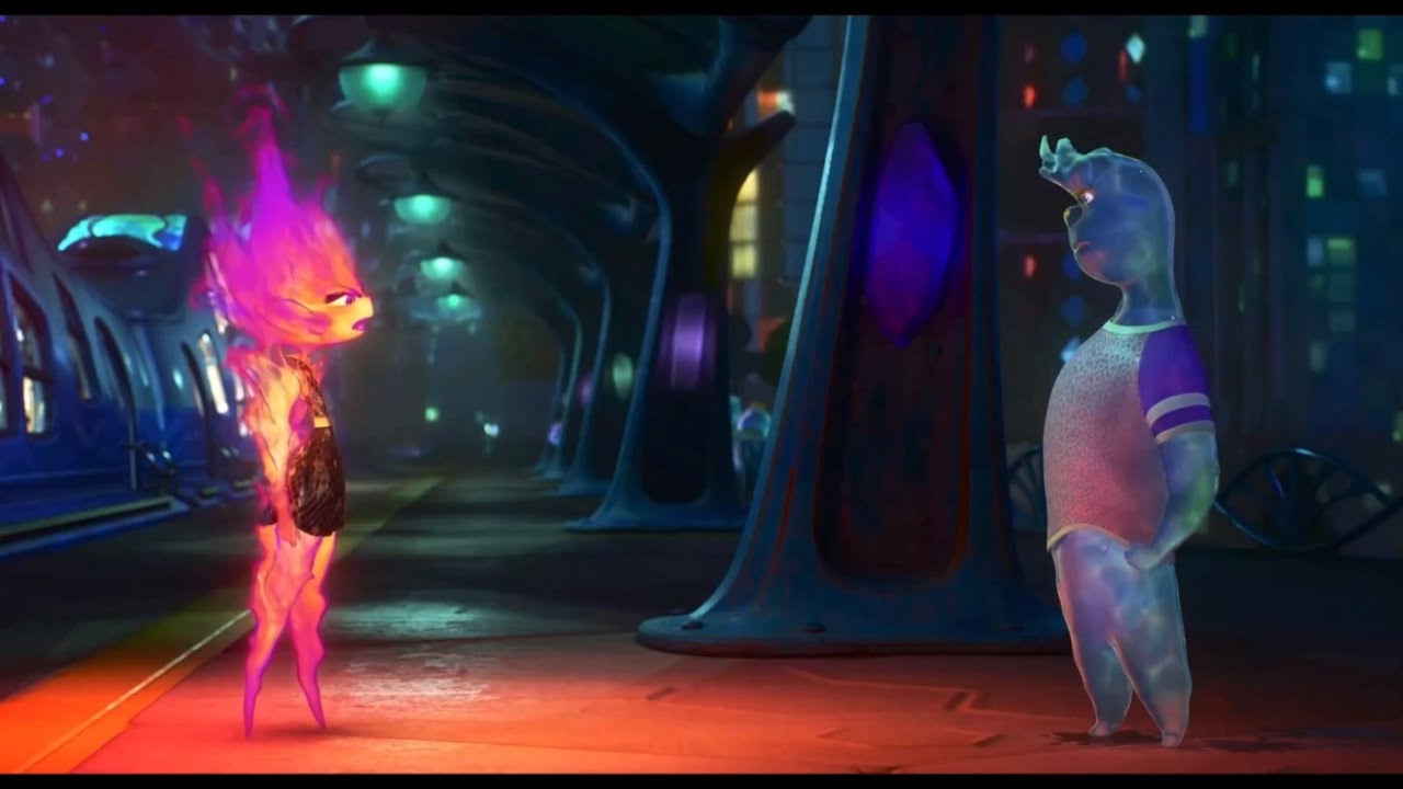 ELEMENTAL WADE Y EMBER DISCUTEN (elementos) escenas