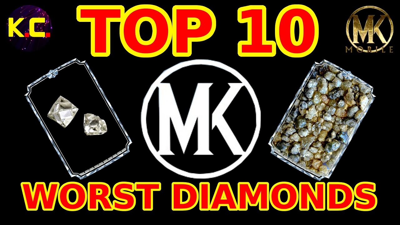 MK Mobile - Top 10 Worst Diamonds