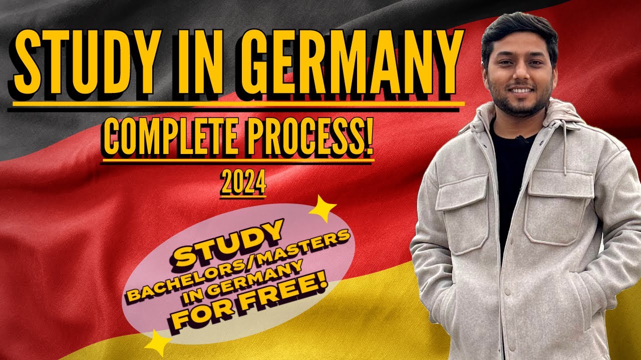 Study in Germany | Complete Process 2025 | Bachelors/ Masters in Germany🇩🇪