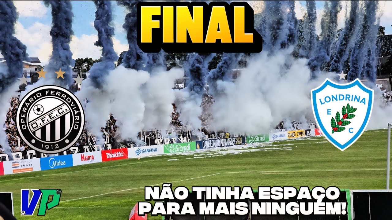 GK LOTADO para o PRIMEIRO JOGO da DECISÃO do PARANAENSE 2026! | Operário 0x0 Londrina