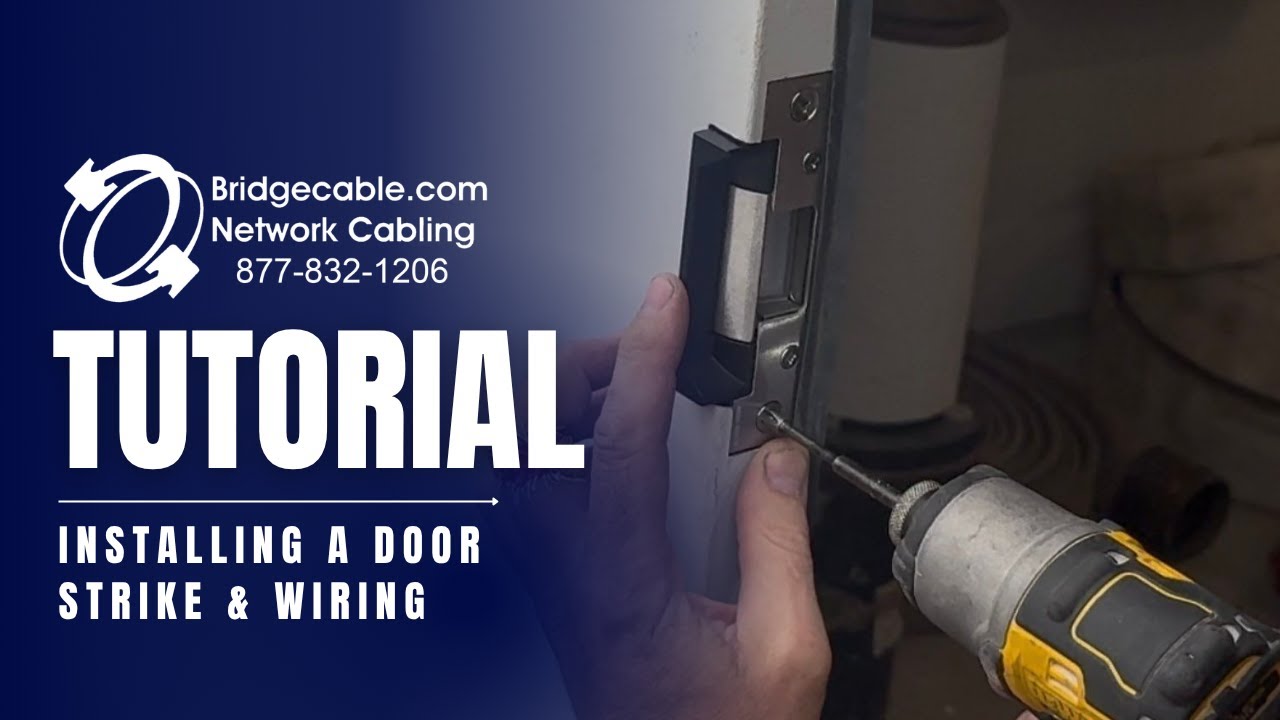 From Frame to Function: Strike Plate, Door Contact & Wiring Install Simplified | Door Access Control