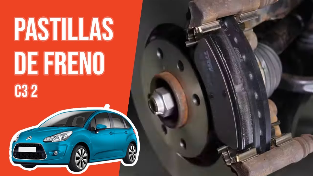 Cómo cambiar las pastillas de freno delanteras Citroën C3 2 🚗
