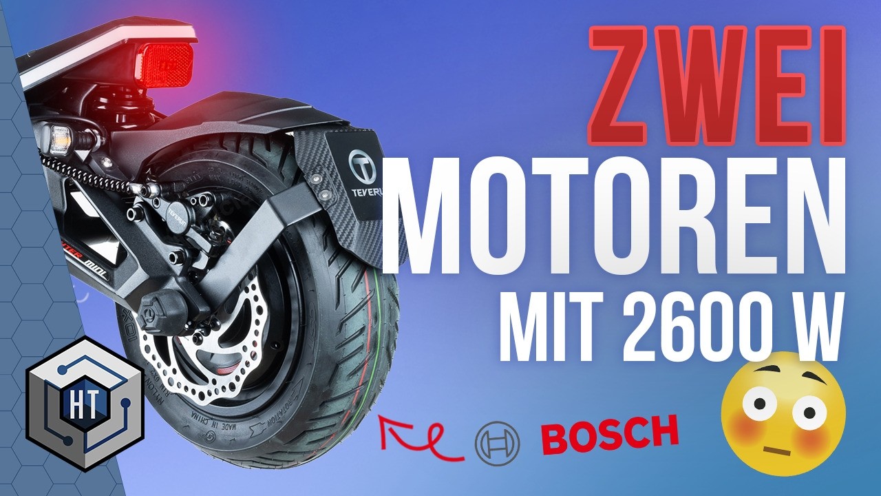 Bester Allrad E-Scooter? Teverun Fighter Mini Pro mit Bosch Dual-Motor im Test