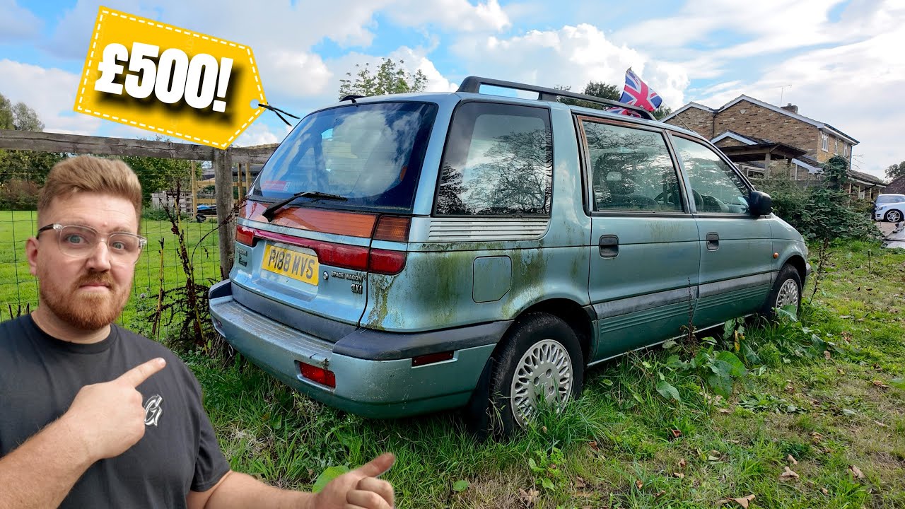 Risking It On An Abandoned £500 Mitsubishi Space Wagon!