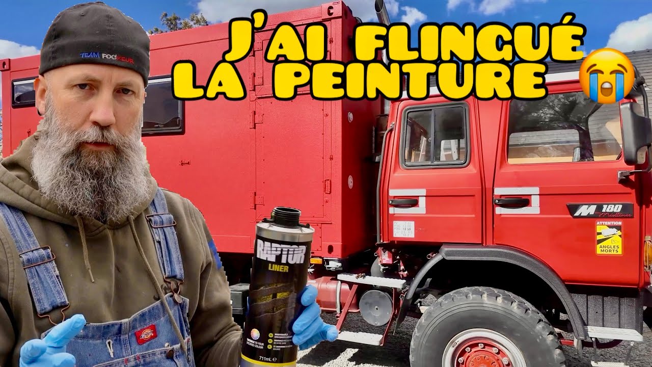 @AF CUSTOM Aerographe-Fockeur Transforme le camion en RAPTOR ! J'ai déjà tout cassé!(Pour de vrai)