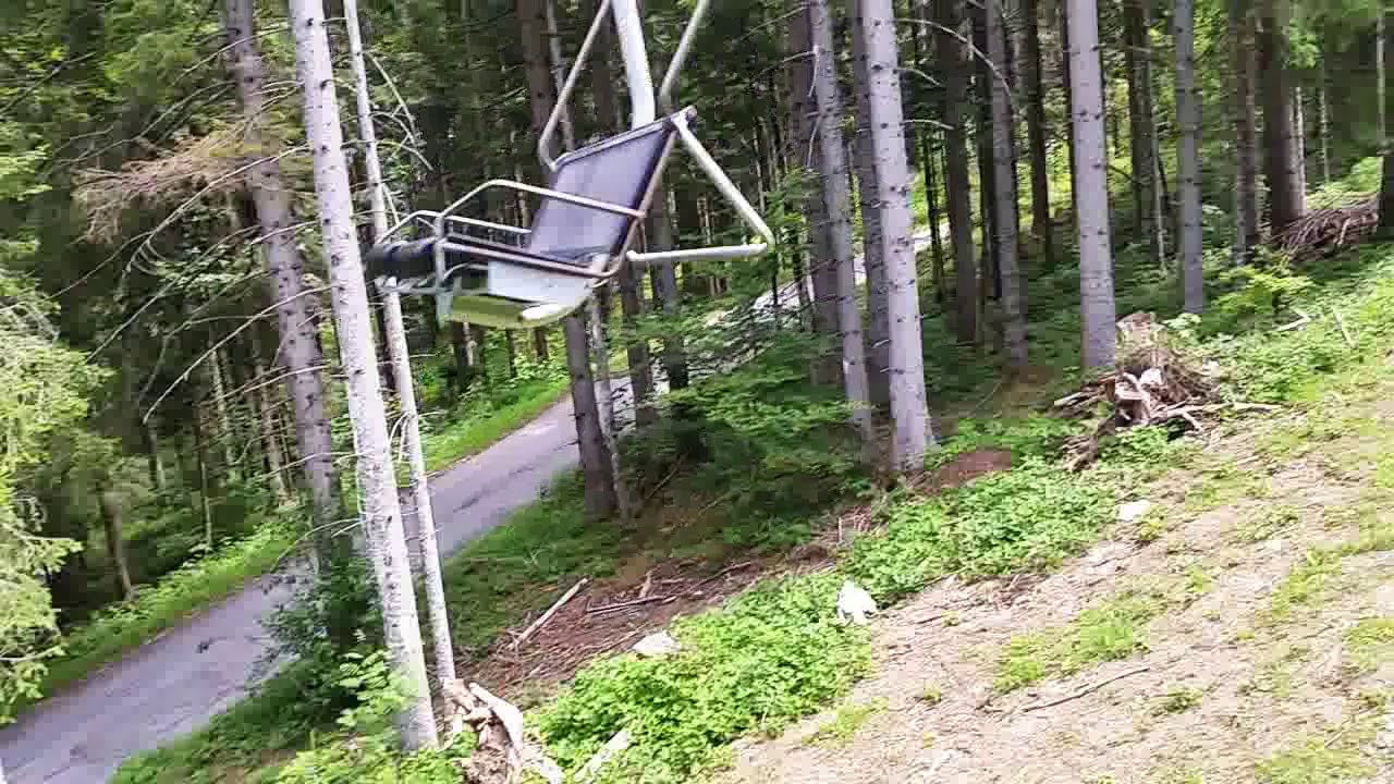 Fahrt mit dem Sessellift auf den Unternberg.