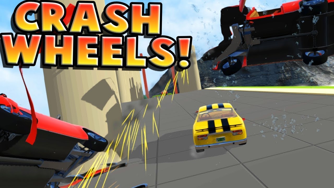 Crash Wheels Game RETURNS! RACING PHYSICS DESTRUCTION! (Lets Play Crash Wheels Gameplay)