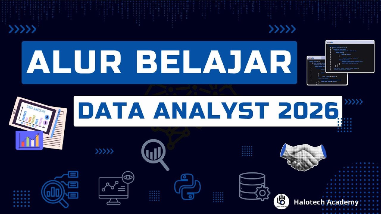 Alur Belajar Data Analyst 2026 | TERLENGKAP + FREE SUMBER BELAJAR