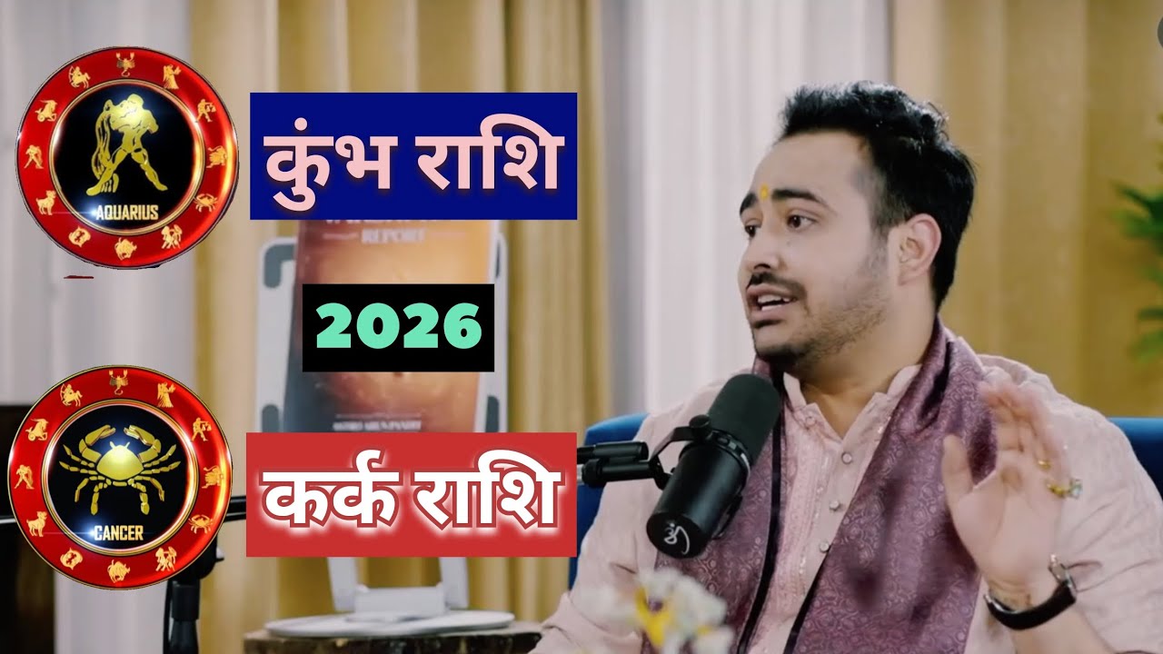 कुंभ राशि और कर्क राशि वार्षिक राशिफल 2026!! Kaisa hoga 2026 !! 