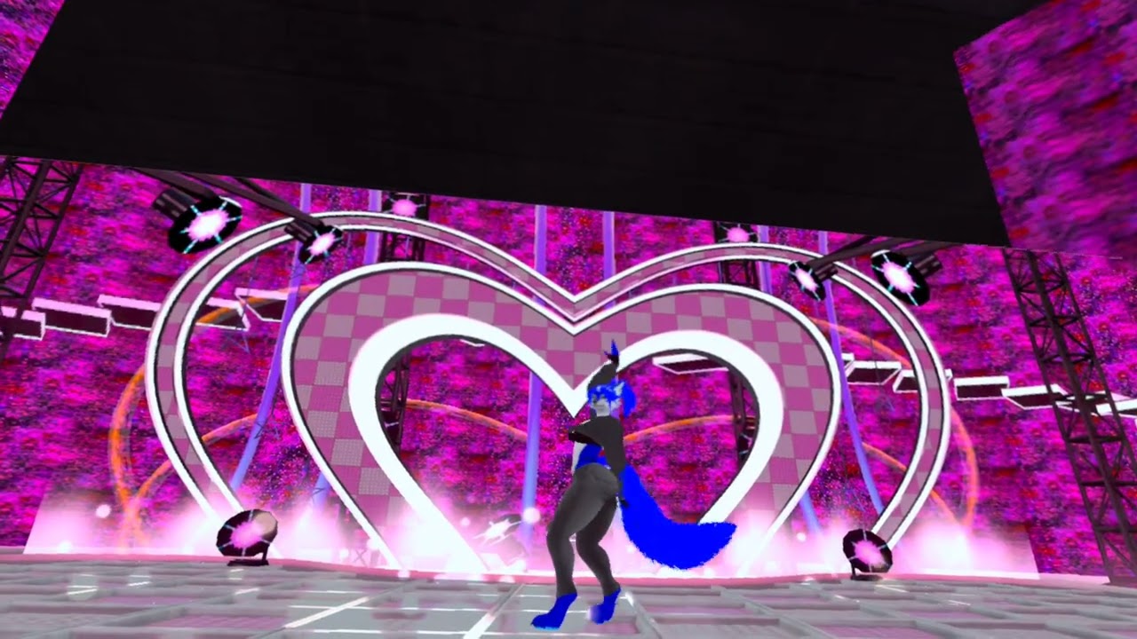 YouTube Video #806 In (Moons Valentines MMD World) #vrchat #vrheadset #music #mmd 