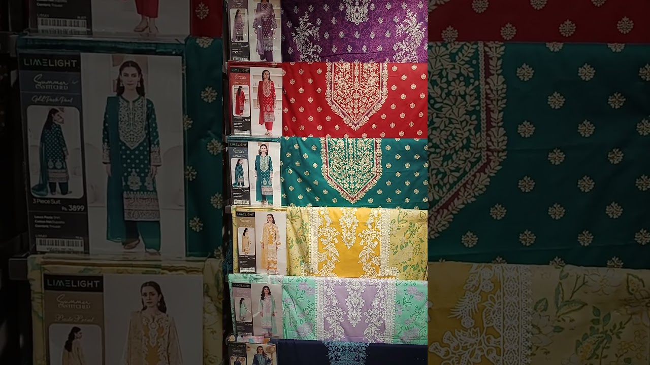 LimeLight summer new arrival collection LimeLight unstitched lawn 2025