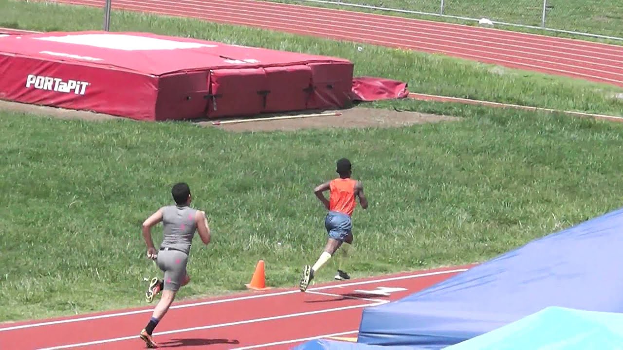 Tig and BrandonTRI STATE DEVELOPMENTAL TRACK & FIELD SERIES Pennsauken, NJ 400m