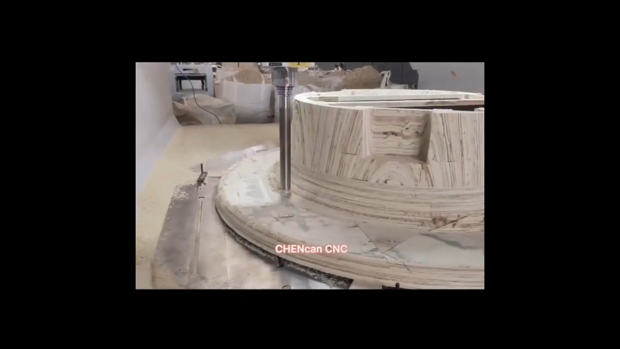 CNC wood pattern milling machine for large format pattern making