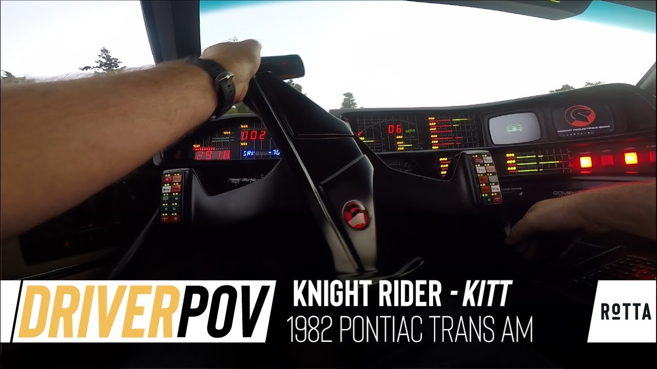 Knight Rider (KITT) 1982 Pontiac Trans Am | Driver POV Ep 001