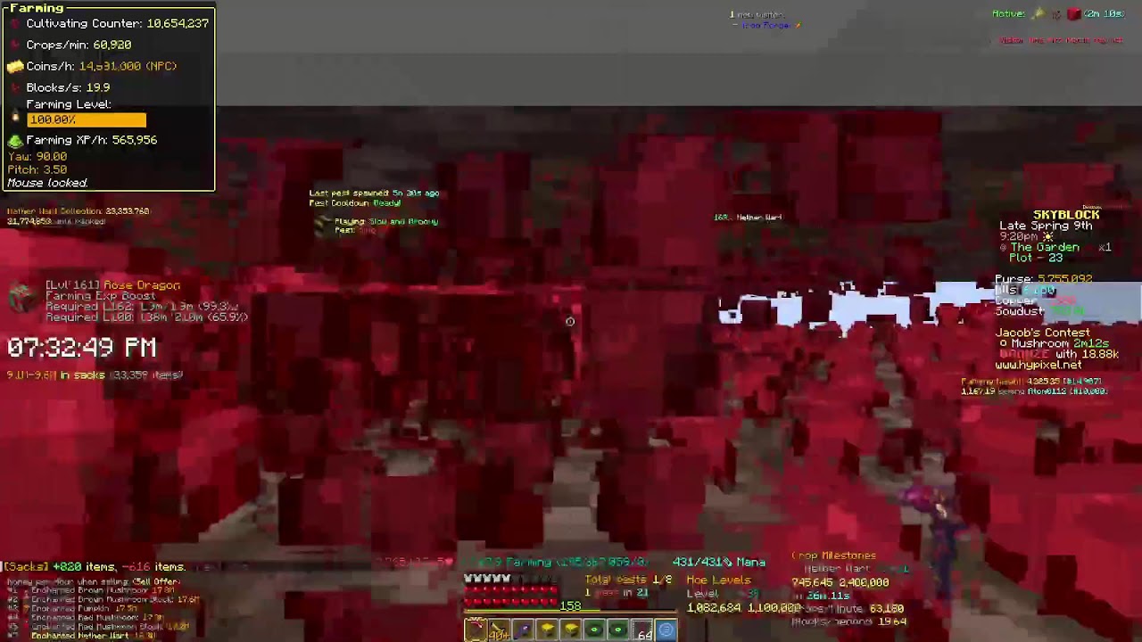 Farming | Hypixel Skyblock [65/365]