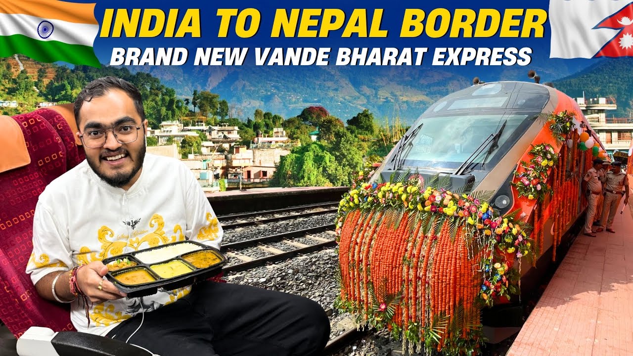 India Nepal Vande Bharat Express Inauguration Journey | Jogbani Danapur Vande Bharat Train