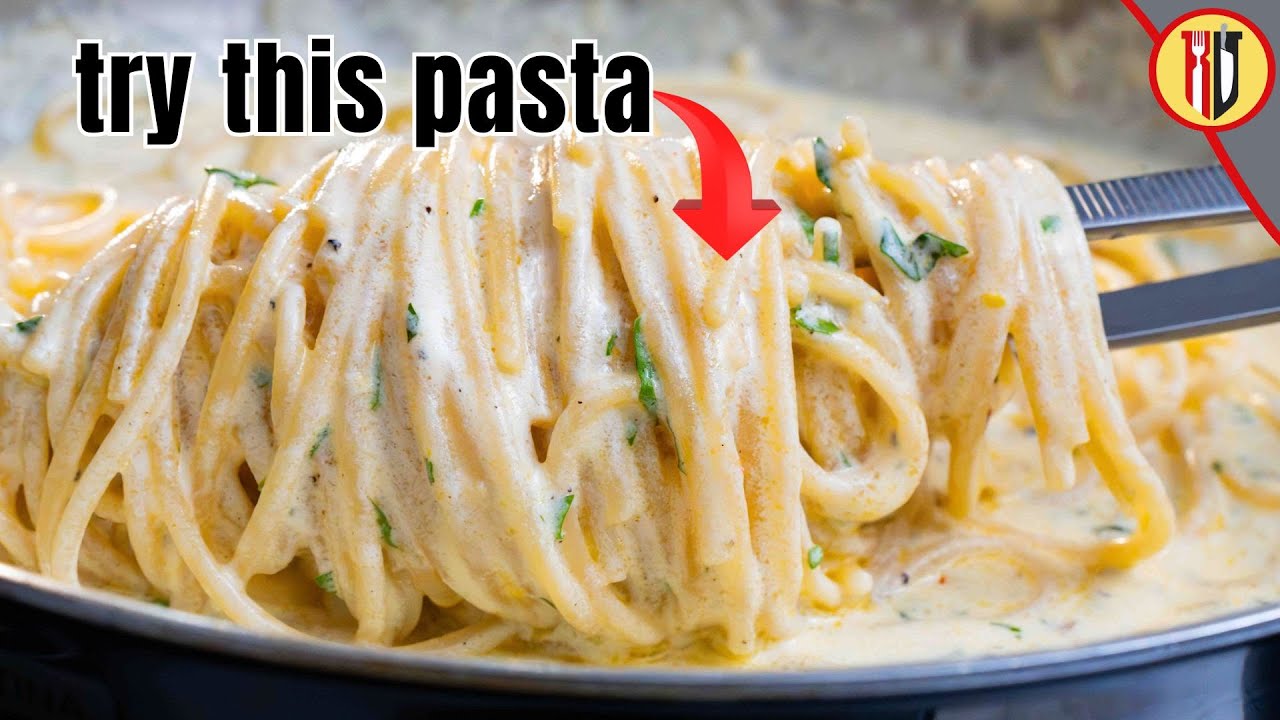 Creamy Lemon Spaghetti Better Than Any Restaurant