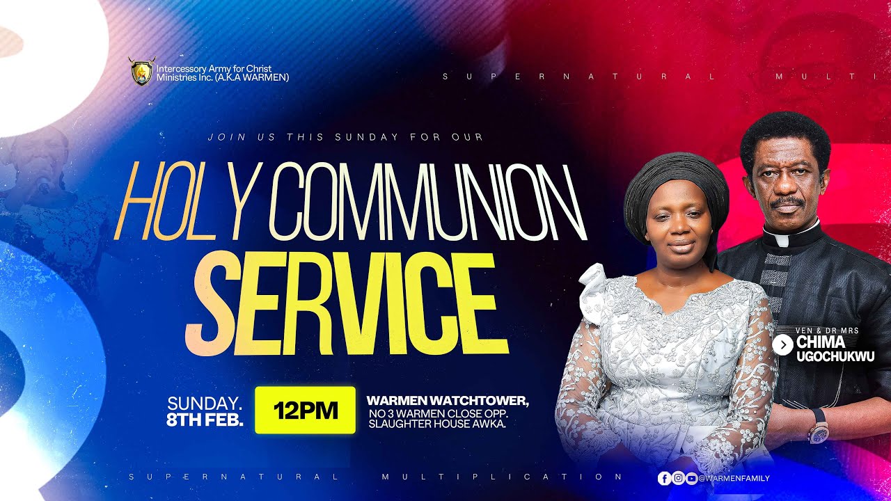 Holy Communion Service with Ven. Chima Ugochukwu || 13||10||2024