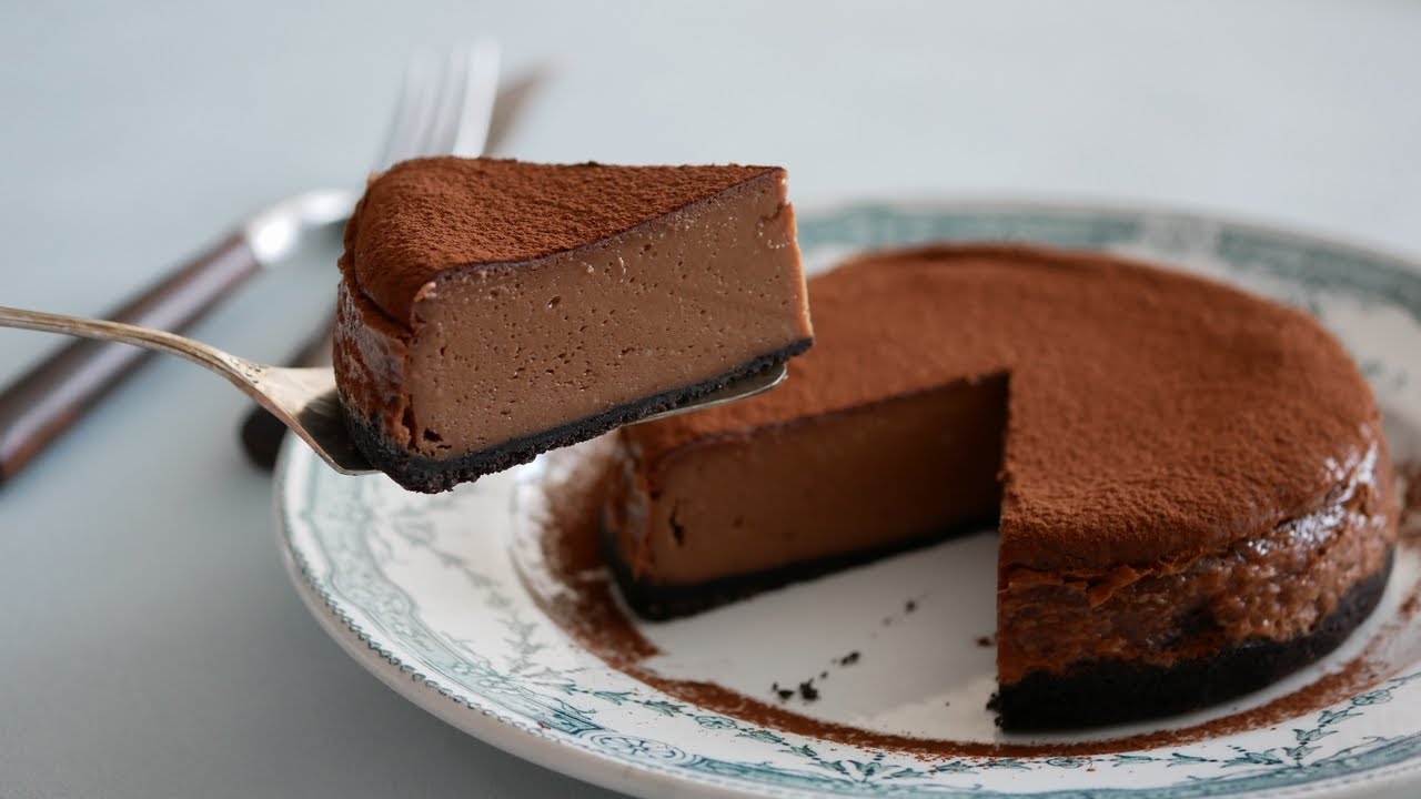 おうちスイーツしよう!チーズとチョコは好相性♡チョコレートチーズケーキ | Chocolate cheesecake