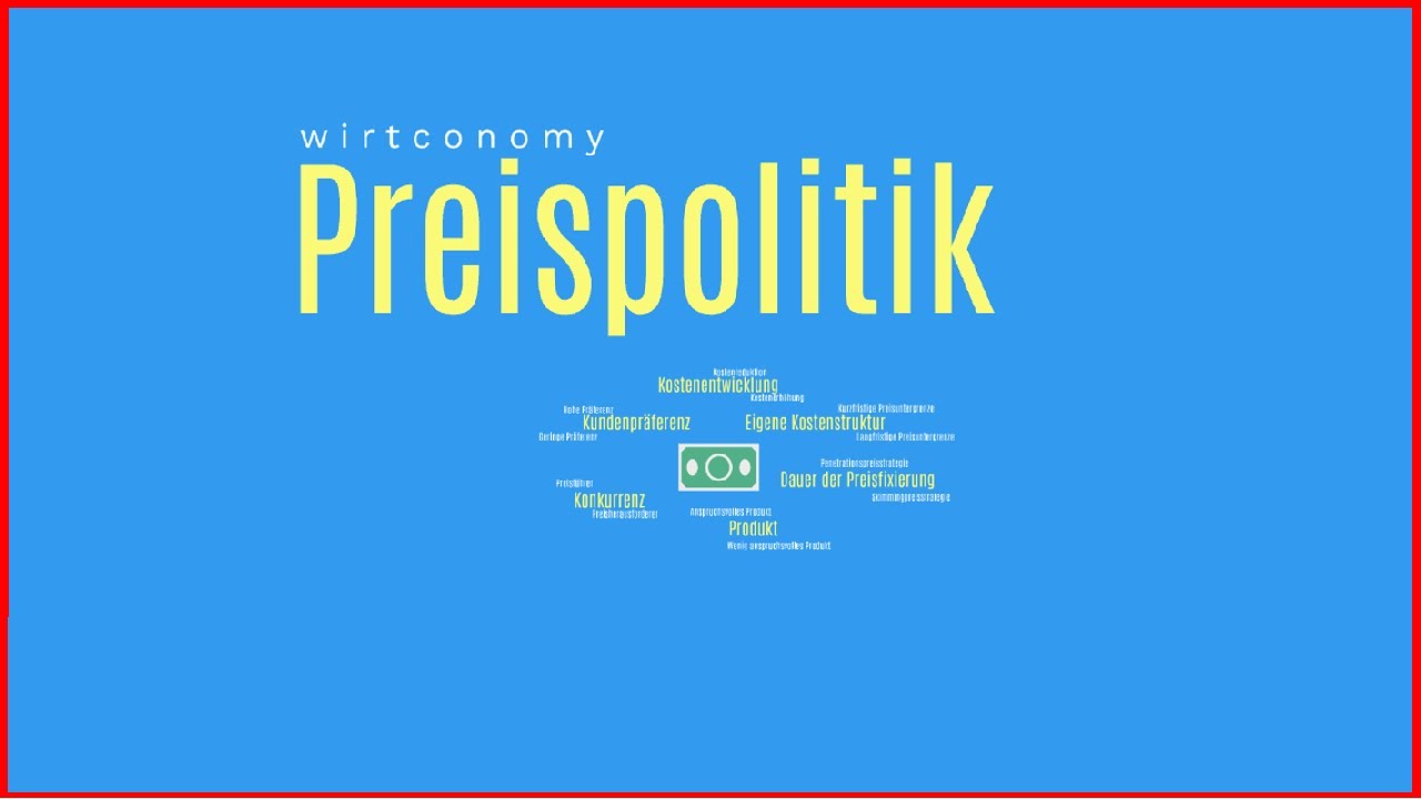Preispolitik | einfach erklärt | Beispiele | wirtconomy