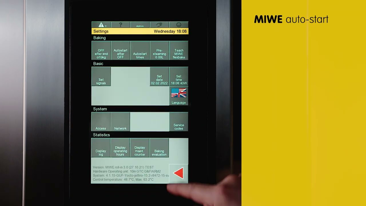 MIWE Features in Focus | MIWE roll-in e+ | MIWE auto-start (en)
