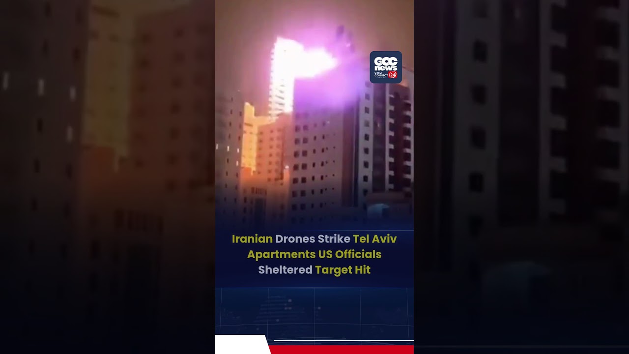 Iran Missiles & Drones Hit Tel Aviv  | Civilian Areas Struck | Israel Under Attack