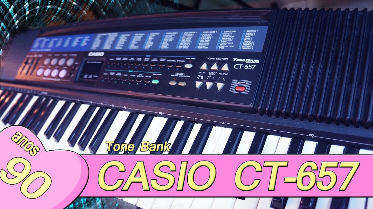CASIO CT-657 (Teclado de 1990)