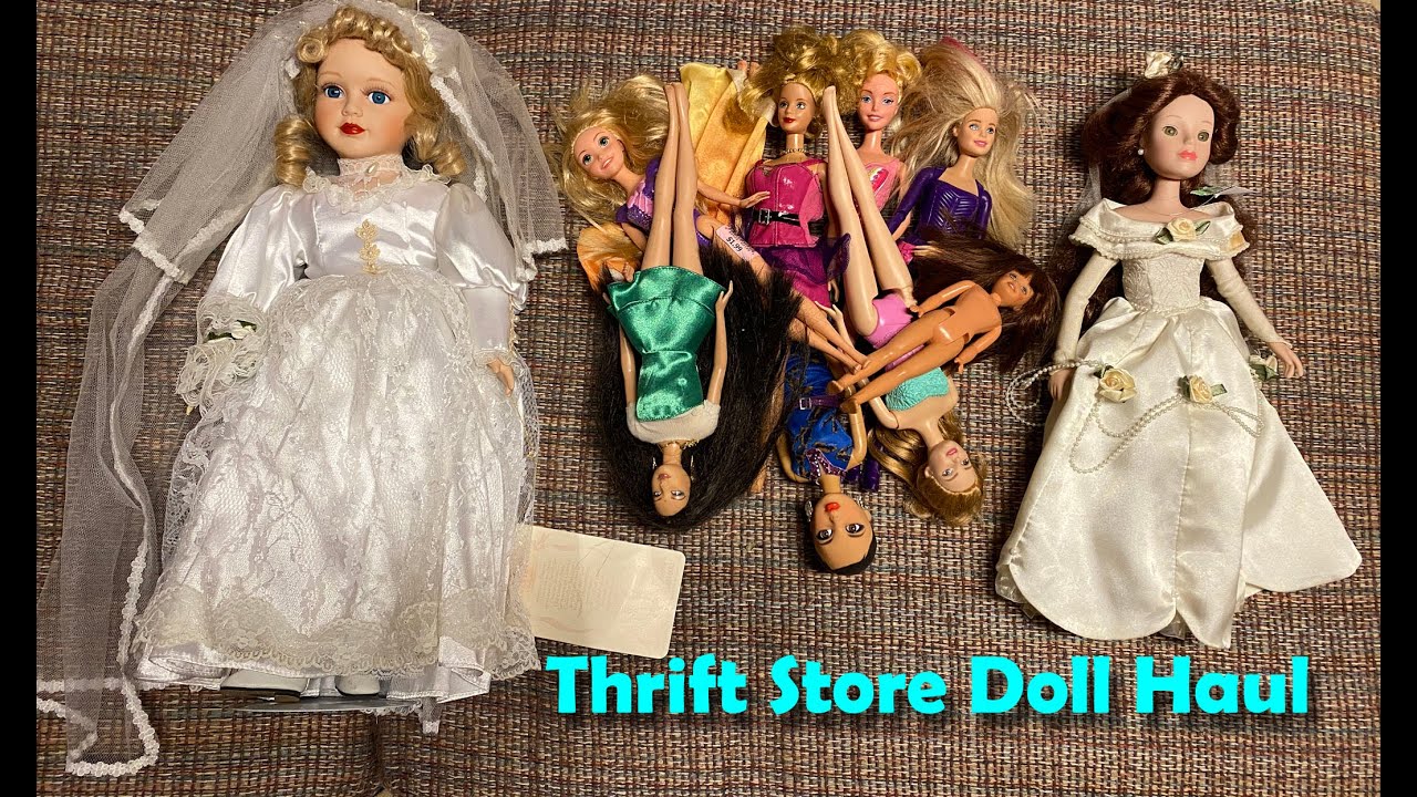 Thrift Store Doll Haul - Barbie, Disney, and Liv