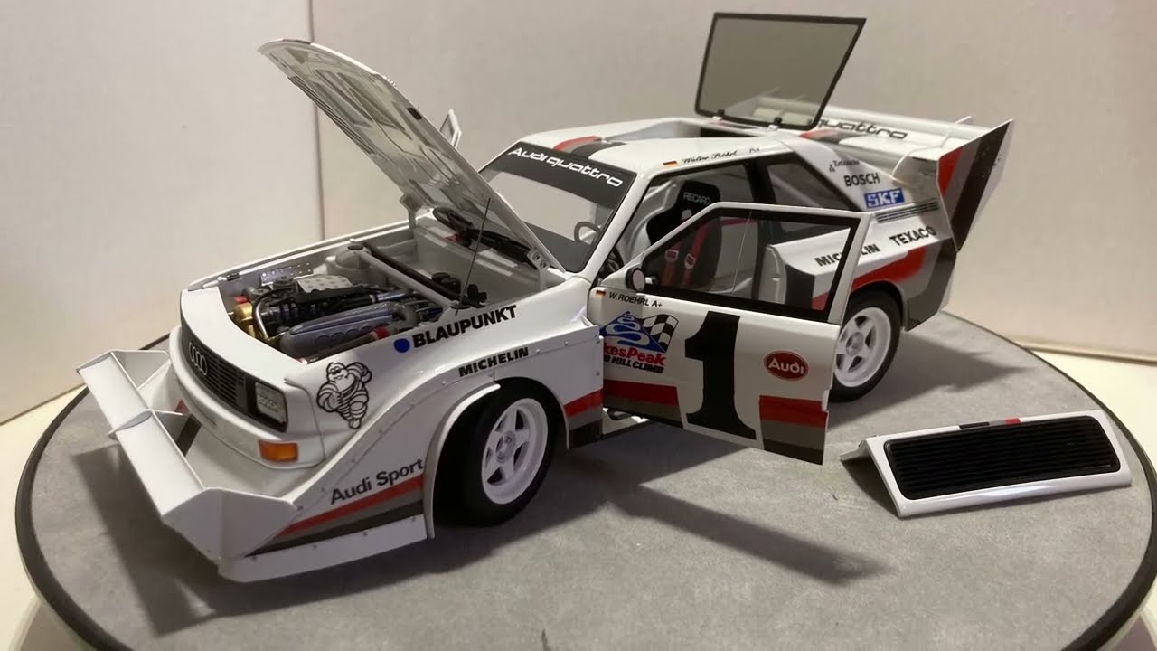 Autoart 4x Audi Quattro 1/18 diecast