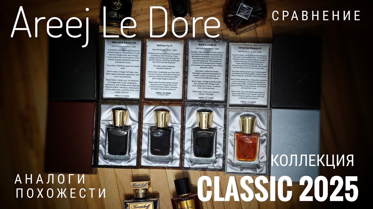 Перевыпуск хитов: Areej le Dore Classic 2025 #электропарфюмер #маркинпарфюмрф