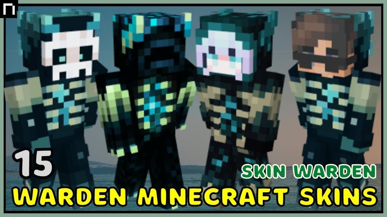 SKIN WARDEN MINECRAFT - WARDEN MINECRAFT SKINS (BOY AND GIRL SKIN)